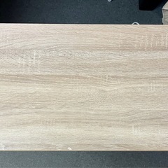 ウッドデスク 机 作業テーブル アイリスオーヤマの画像