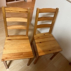 ダイニングテーブル＆チェア4脚セット お譲りしますの画像