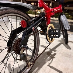 ランボルギーニ 折りたたみ自転車 20インチ FDB20 6Sの画像