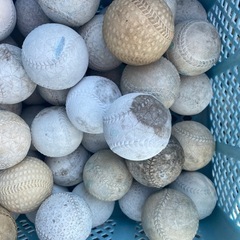 軟式ボール　100球程度　練習用の画像