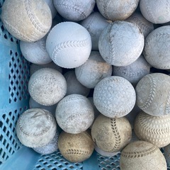 軟式ボール　100球程度　練習用の画像