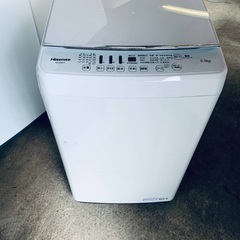 🌸 Hisense 全自動電気洗濯機 HW-G55B-Wの画像