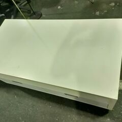 ジャングル×2大型良品館　TV台　白色　リビング　インテリア　家具　キャスター付き　和泉市の画像