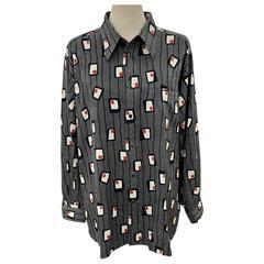 186005 現状品 BALENCIAGA バレンシアガ BALENCIAGA 長袖シャツ FREE メンズ [1000025385563]の画像