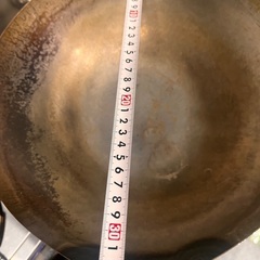 照宝の中華鍋　32cm おたま付きの画像