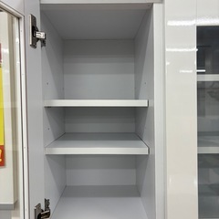 N1087★レンジボード★食器棚★カップボード★幅890mmの画像