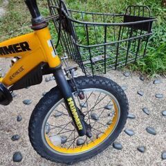 HUMMER　マウンテンバイク　16インチ　補助輪付きの画像