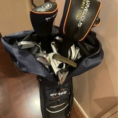 希少 MV420 レフティ ゴルフクラブセット ゴルフバッグ付き の画像