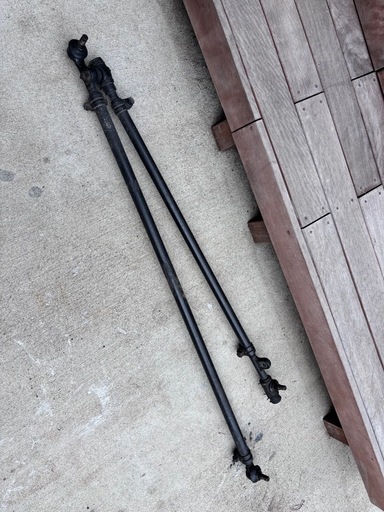 ランクル77 タイロッドリレーロッド