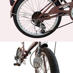 折りたたみ自転車🚲3点セットの画像