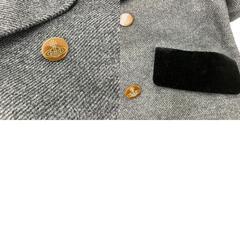 186005 現状品 Vivienne Westwood ヴィヴィアンウエストウッド Vivienne Westwood  Vivienne Westwood ロングコート グレー レディース [0000000000113]の画像