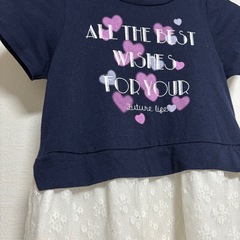 女の子　キッズ　ワンピース　サイズ140cmの画像