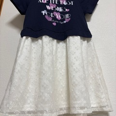 女の子　キッズ　ワンピース　サイズ140cmの画像