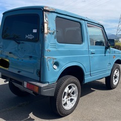 ジムニー JA12 オートマ F6A 車検付き リフトアップ車 難あり 修理ベースなどにの画像