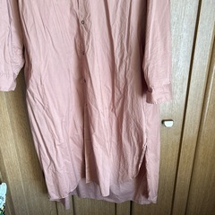  ニコアンド　シャツワンピースの画像
