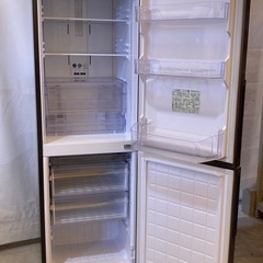 SHARP 2ドア冷蔵庫 310L SJ-PD31E 大容量メガフリーザー プラズマクラスター シャキッと野菜室 おいそぎ冷凍の画像
