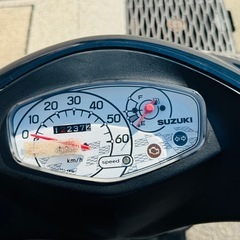 スズキ　アドレス50 原付バイク(インジェクションエンジン)の画像