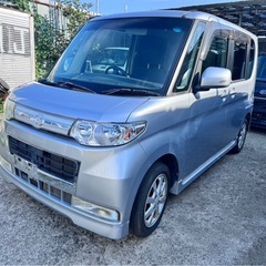ダイハツ タント シルバー 車検2年　9万キロ　テレビ、ナビの画像