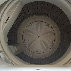 2025年製 YWM-T55LW 全自動電気洗濯機 ヤマダ電機中古家電 洗濯容量5.5㎏｜配送可の画像