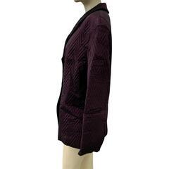 186000 GIVENCHY ジバンシィ ジャケット 48 パープル アクリル/ポリエステル レディース [0000000000127]の画像