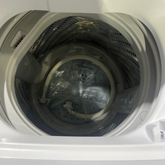 016ハイセンス 5．5kg全自動洗濯機 オリジナル ホワイト HW-E5503【若干ヤケ有の為格安　保証有❗️】の画像