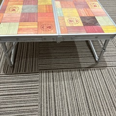 Coleman ナチュラルモザイクミニテーブルの画像