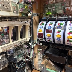 パチスロ蒼天の拳2 実機 コイン不要機 音量調整 家庭用電源の画像