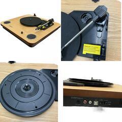186000 現状品 ION Audio レコードプレーヤー　MAX LP ブラウン [0000000000130]の画像