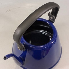 美品！野田琺瑯 ホーロー ドリップケトルⅡ DK-200 ヤカン コーヒー 紺色 ネイビーの画像