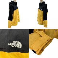 186000 現状品 THE NORTH FACE ザ・ノースフェイス ハイドレナウィンドジャケット　Lサイズ NP21835  ブラック　イエロー　 メンズ [1000027758181]の画像