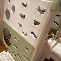 室内用すべり台（クライミング・トンネル付き）の画像