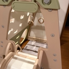 室内用すべり台（クライミング・トンネル付き）の画像
