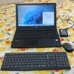 パソコン（NEC Lavie)付き」デジタル一眼レフ　写真の編集を楽しみながらパソコンの勉強を。の画像