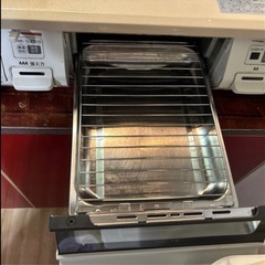 【美品】Rinnai　都市ガス用　ガスコンロ　左強火　2口の画像