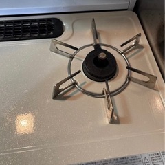 【美品】Rinnai　都市ガス用　ガスコンロ　左強火　2口の画像