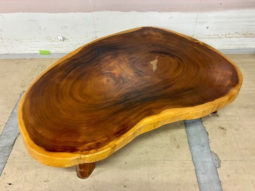 欅材 ケヤキ ローテーブル センターテーブル ちゃぶ台 売れ筋 一枚板