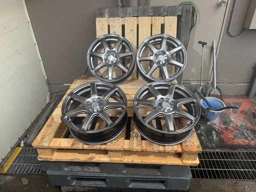 WORKEMOTION アルミホイール4本セット