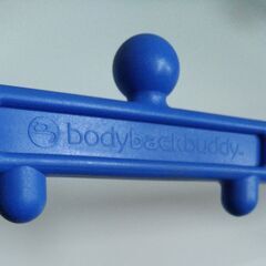 【正規品・美品】Body Back Buddy ボディバッグバディ｜セルフマッサージ・トリガーポイント対応・肩こり腰痛ケアに最適！ブルー青　ボディケア　マッサージの画像