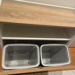 ウッドペールストッカー ゴミ箱 9月23日までの画像