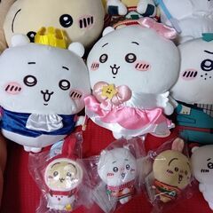 ちいかわ、ハチワレ、うさぎ、エニマイぬいぐるみ　17個1個150円〜400円の画像
