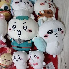 ちいかわ、ハチワレ、うさぎ、エニマイぬいぐるみ　17個1個150円〜400円の画像