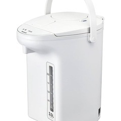 
電気保温エアーポット (3．0L) ホワイト WVP-30の画像