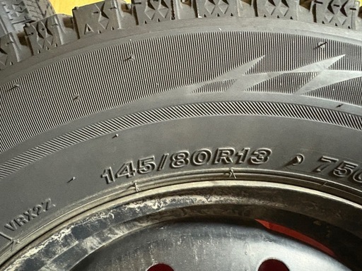 2022年 ブリヂストン ブリザック VRX2  145/80R13