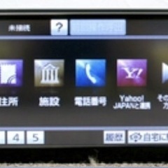 TOYOTA ヴェルファイア　純正カーナビ　NSZT-W60 08545-00T40 &フロントスピーカー付きの画像