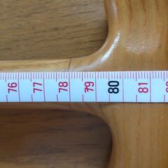 介護用一本杖　木目がおしゃれな木製の画像