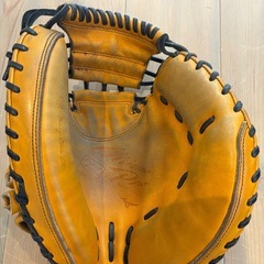 ミズノプロ　硬式キャッチャーミット　中古
の画像