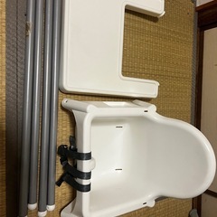 イケア ハイチェア　ベビーチェアの画像