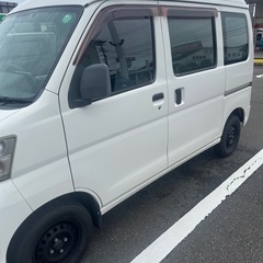 ハイゼットバン　車検たっぷり　　車両交換オッケー🫡内外装綺麗　国産タイヤ4本交換済　マニュアル　不具合なしの画像