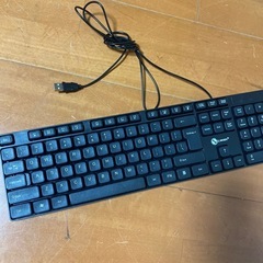【新品未使用】　有線キーボード　有線マウス　セット　USB接続の画像
