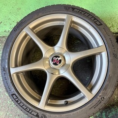 bnr34 gtr 純正ホイール 18インチ 9J +30の画像